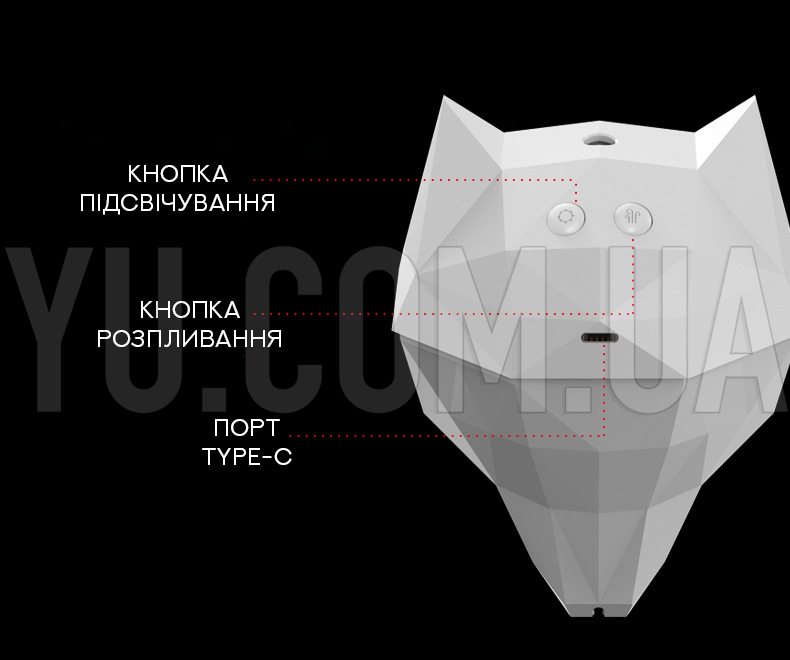 Увлажнитель воздуха "Волк" WOLF Air Humidifier Увлажнитель воздуха "Волк" WOLF Air Humidifier